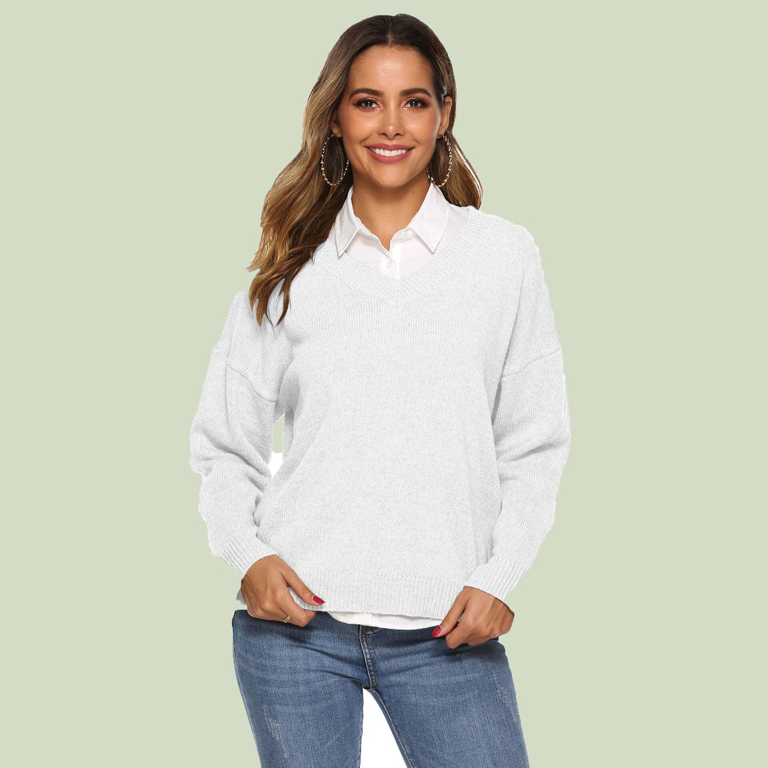 Sara - Sweat-shirt tendance en diverses teintes
