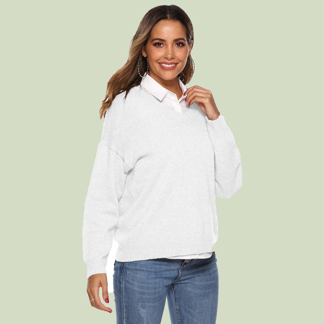 Sara - Sweat-shirt tendance en diverses teintes
