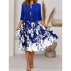 Robe Élégante à Imprimé Floral pour Femme