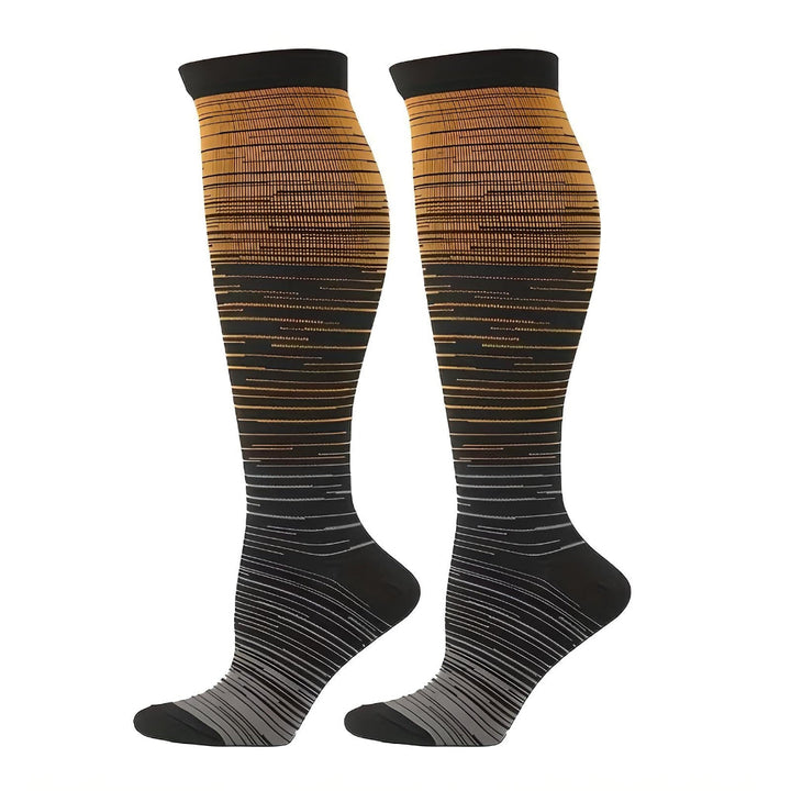Chaussettes de voyage à compression graduée