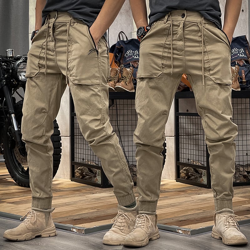 Pantalon cargo stretch pour hommes alliant confort et style