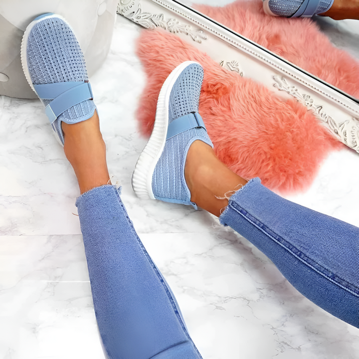 Ballerines décontractées personnalisables à bride en T