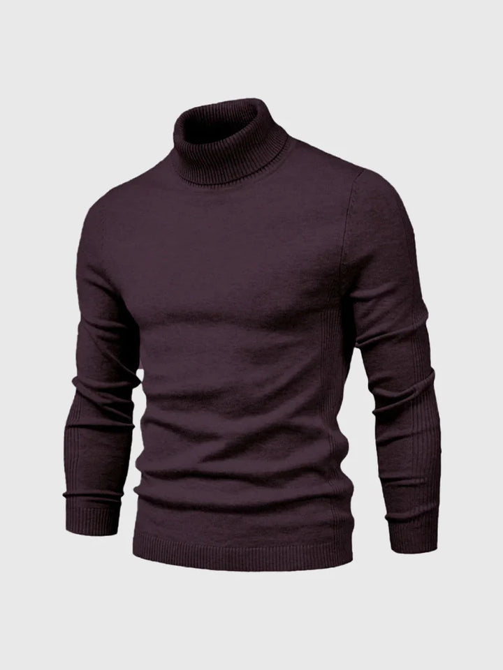 Pull à col roulé pour homme