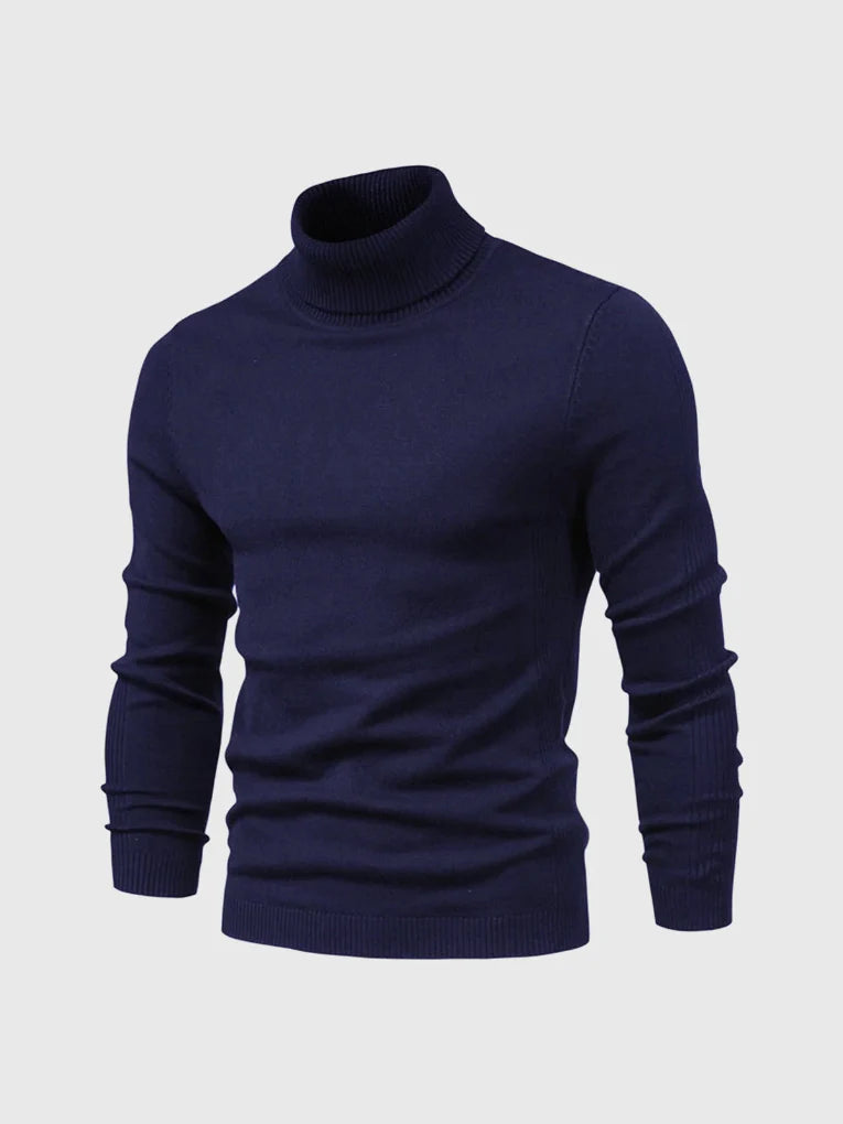 Pull à col roulé pour homme