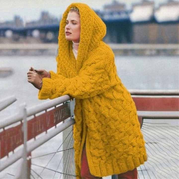 Dory - Cardigan long chic en maille