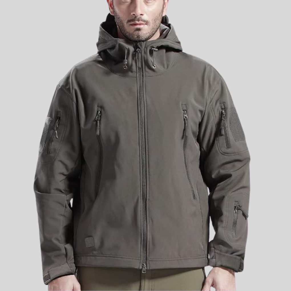 Ensemble d'extérieur imperméable et coupe-vent pour homme
