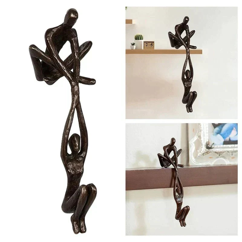 Sculpture Figurine Amour et Force Éternels
