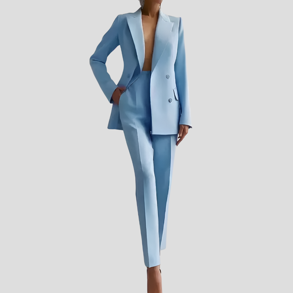 Ensemble tailleur-pantalon élégant pour femme