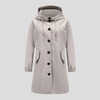 Veste de pluie imperméable à capuche pour femme