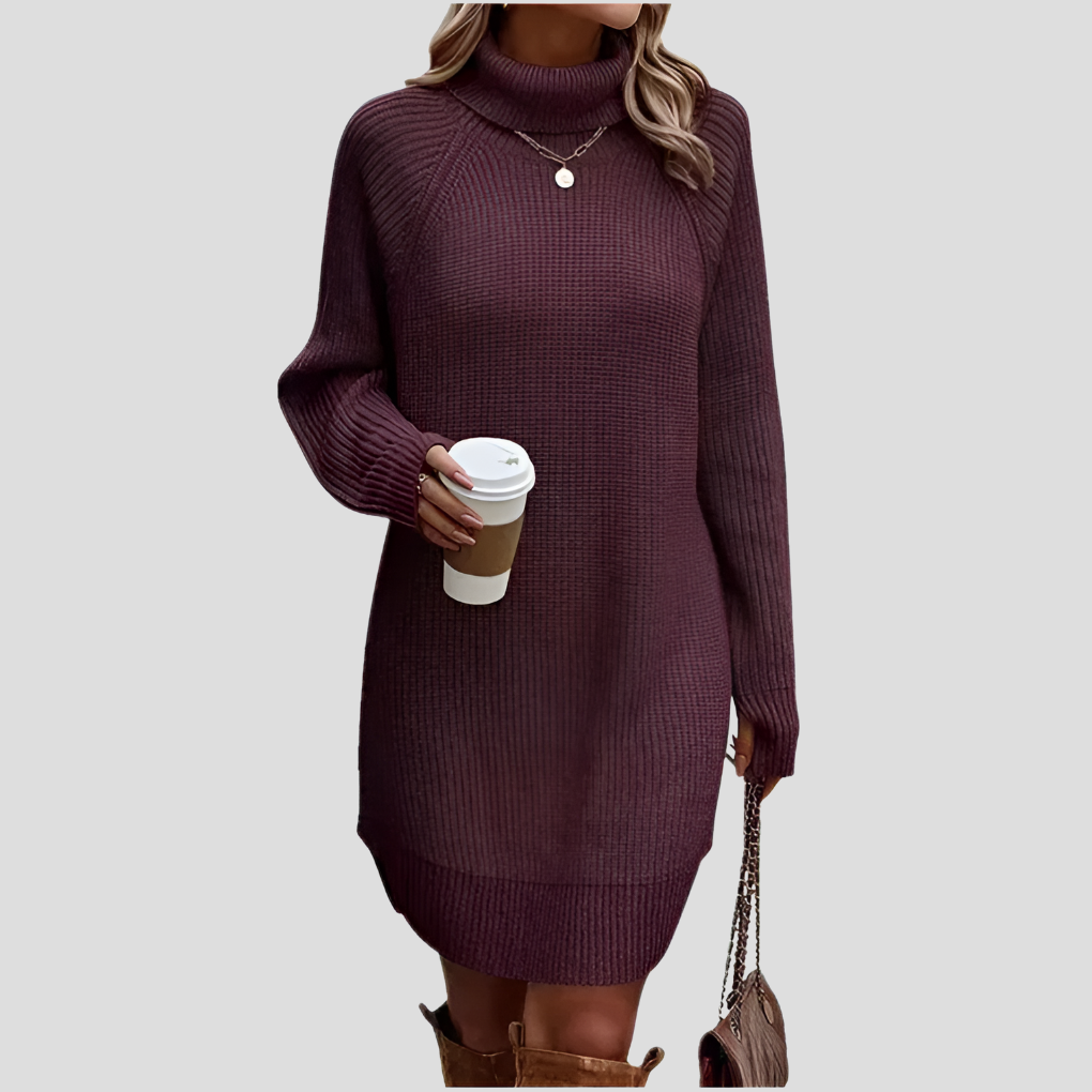 Robe tricotée élégante pour femme