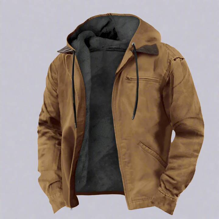 Veste à capuche classique pour homme