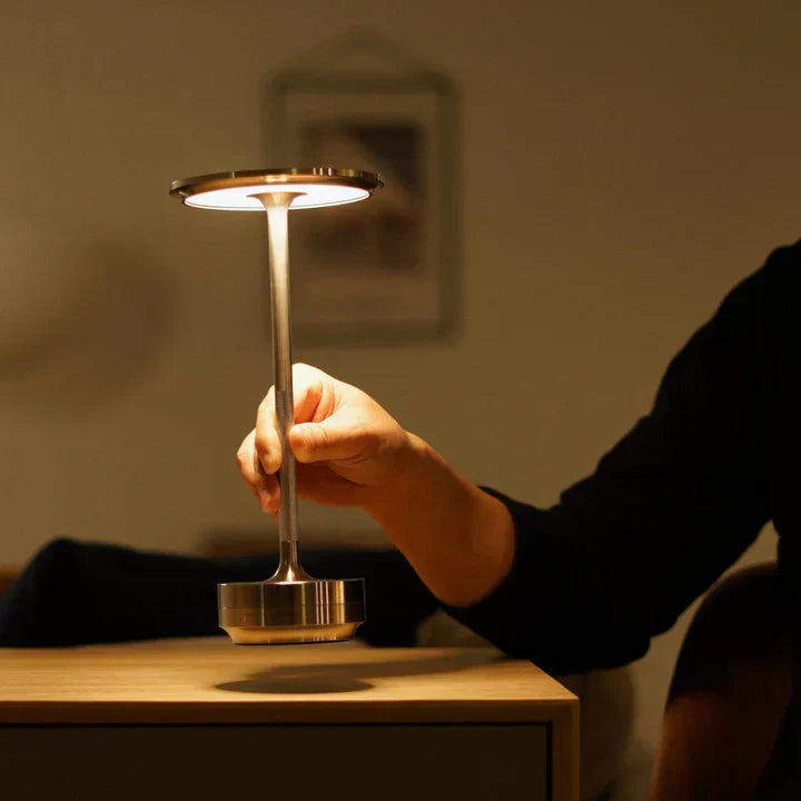 Lampe de table LED rechargeable sans fil