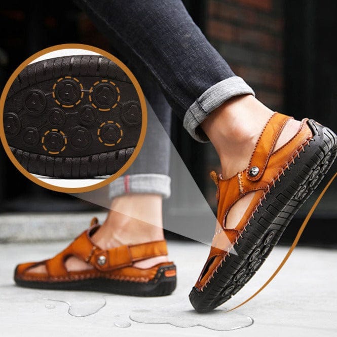 Sandales en cuir pour hommes