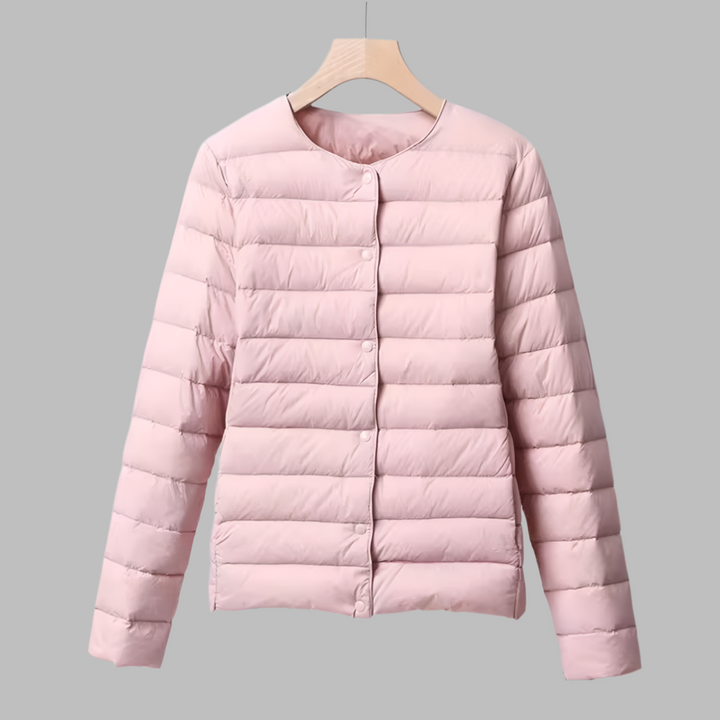 Doudoune portable sans col pour le printemps et l'hiver