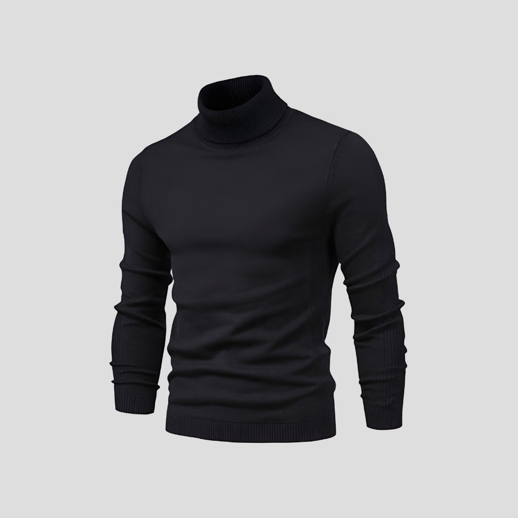 Pull à col roulé pour homme