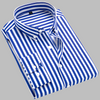 Chemise à carreaux en coton Oxford pour homme