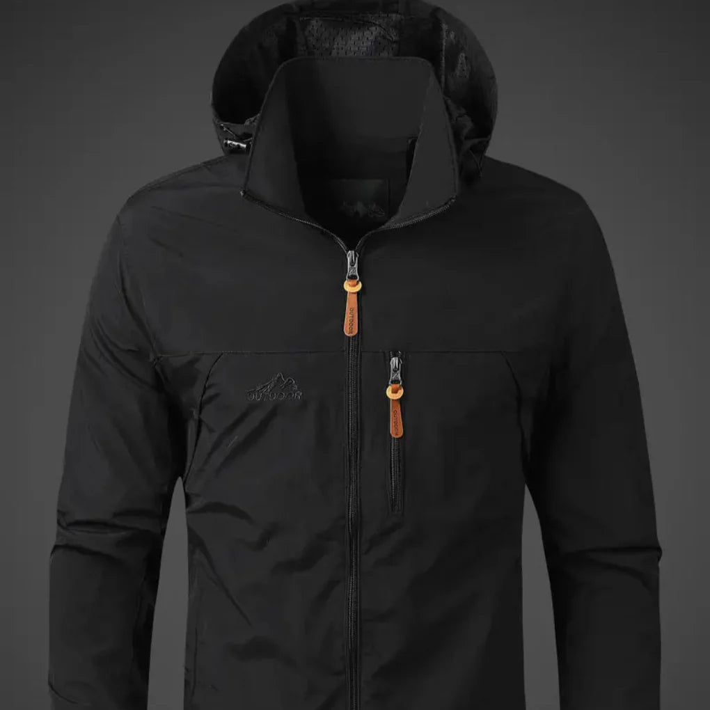 Veste d'extérieur imperméable et coupe-vent pour homme