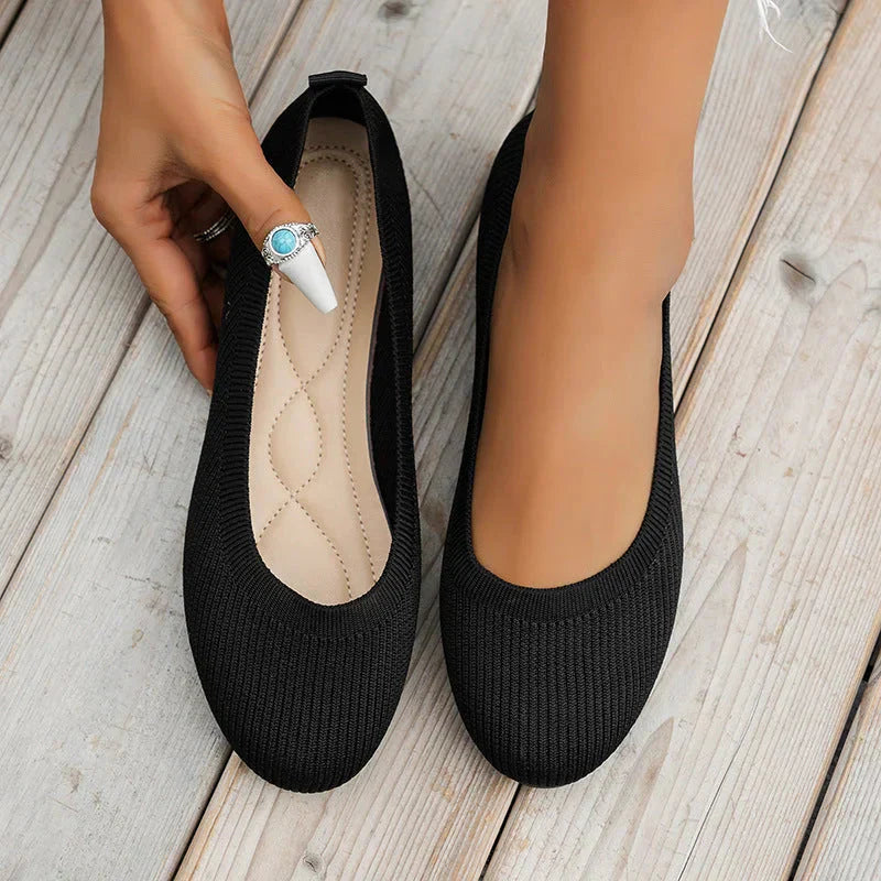 Ballerines d'été respirantes et antidérapantes pour femmes