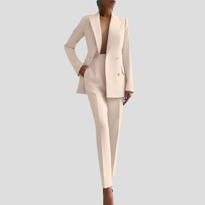 Ensemble tailleur-pantalon élégant pour femme