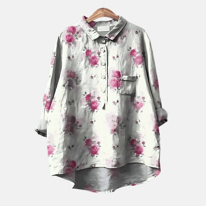 Chemisier long ample pour femme