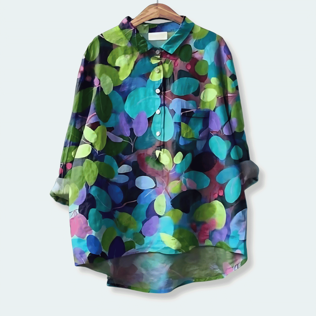 Chemisier long ample pour femme
