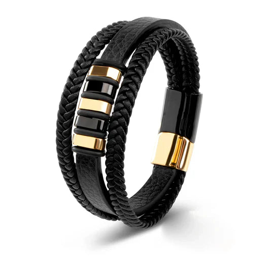 Bracelet en cuir élégant pour homme