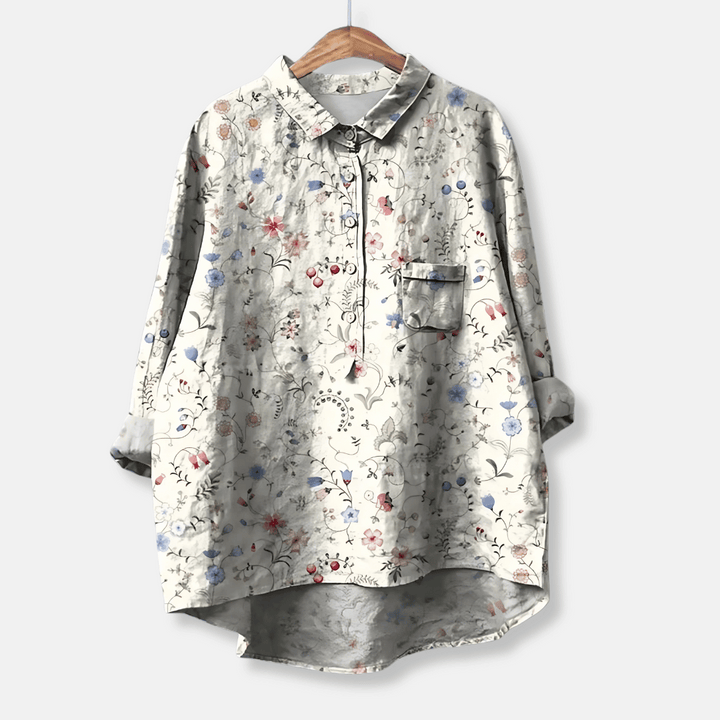 Chemisier long ample pour femme