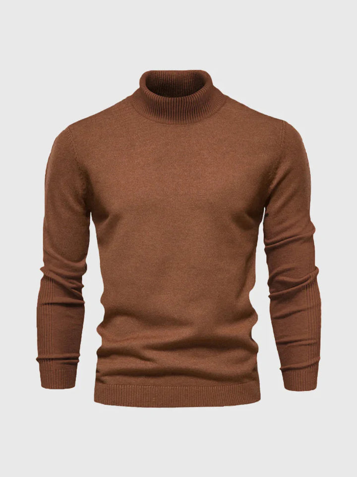 Pull à col roulé pour homme