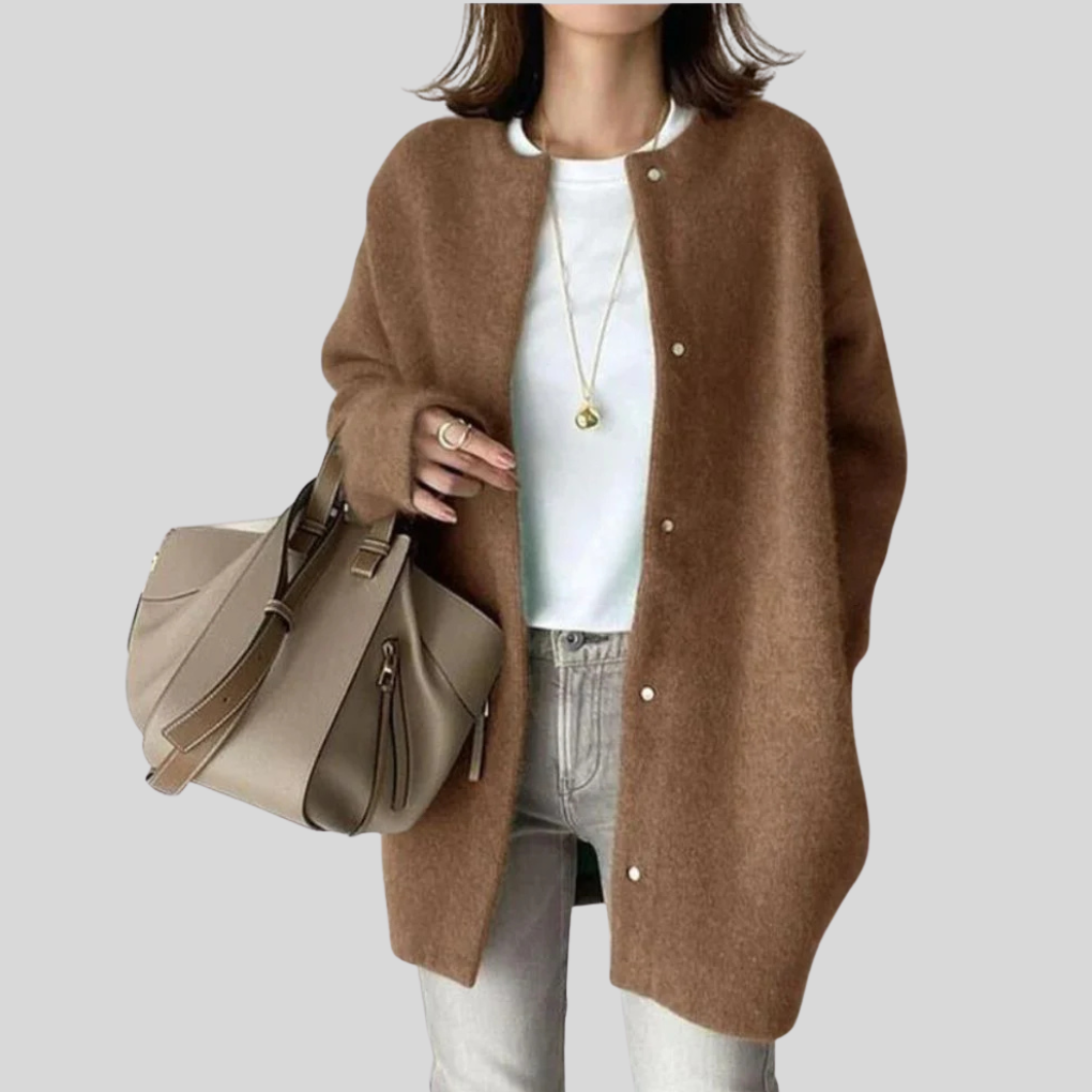 Cardigan élégant – Couche de tricot raffinée