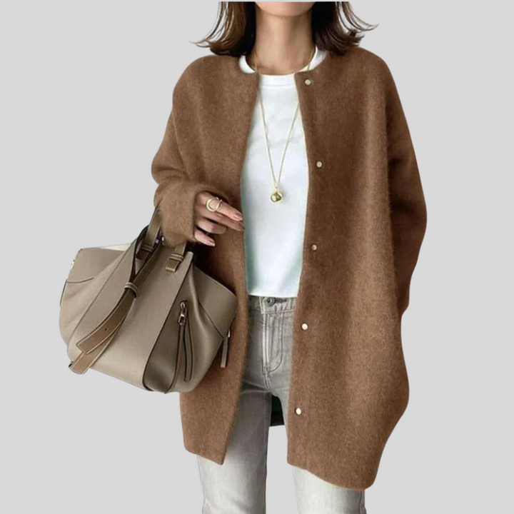 Cardigan élégant – Couche de tricot raffinée