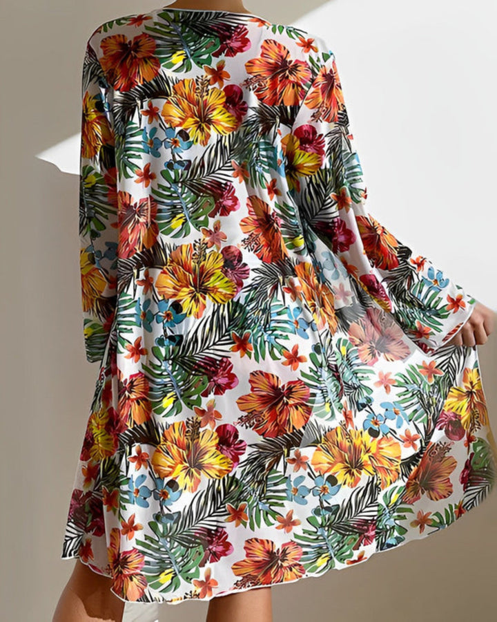 Tamara – Ensemble de bikini Tropical Bloom pour femmes