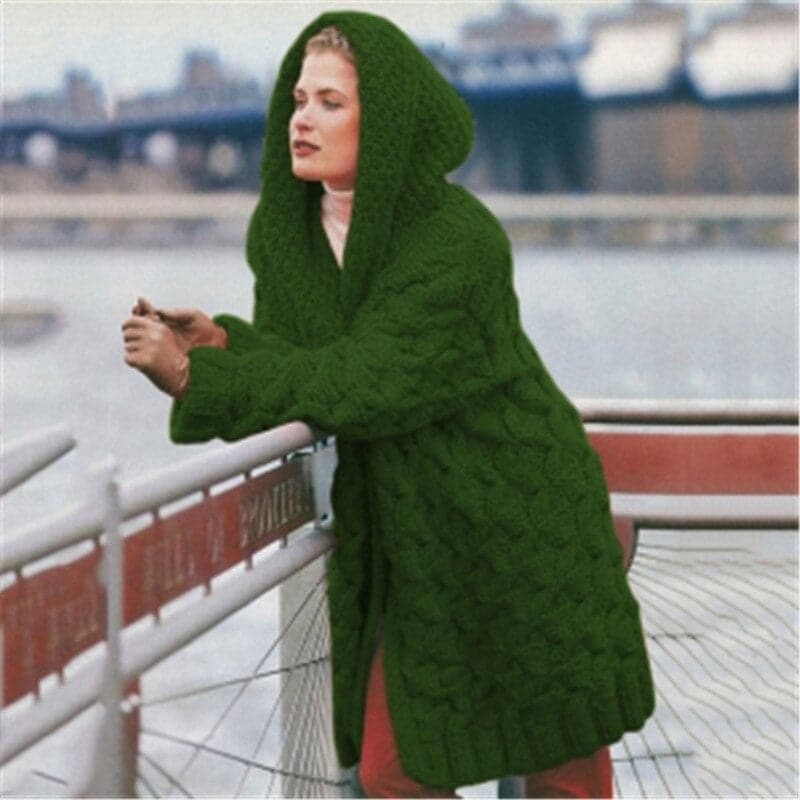 Dory - Cardigan long chic en maille