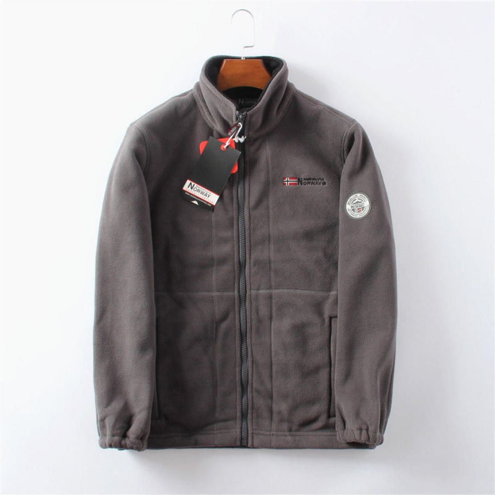 Veste polaire coupe-vent et confortable pour homme