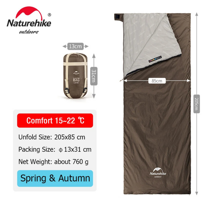 Sac de couchage portable essentiel pour le camping et la randonnée
