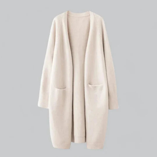 Cardigan en Tricot à Fermeture Éclair pour Femme