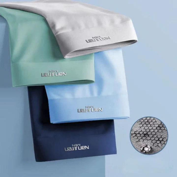 Lot de 4 boxers respirants pour homme