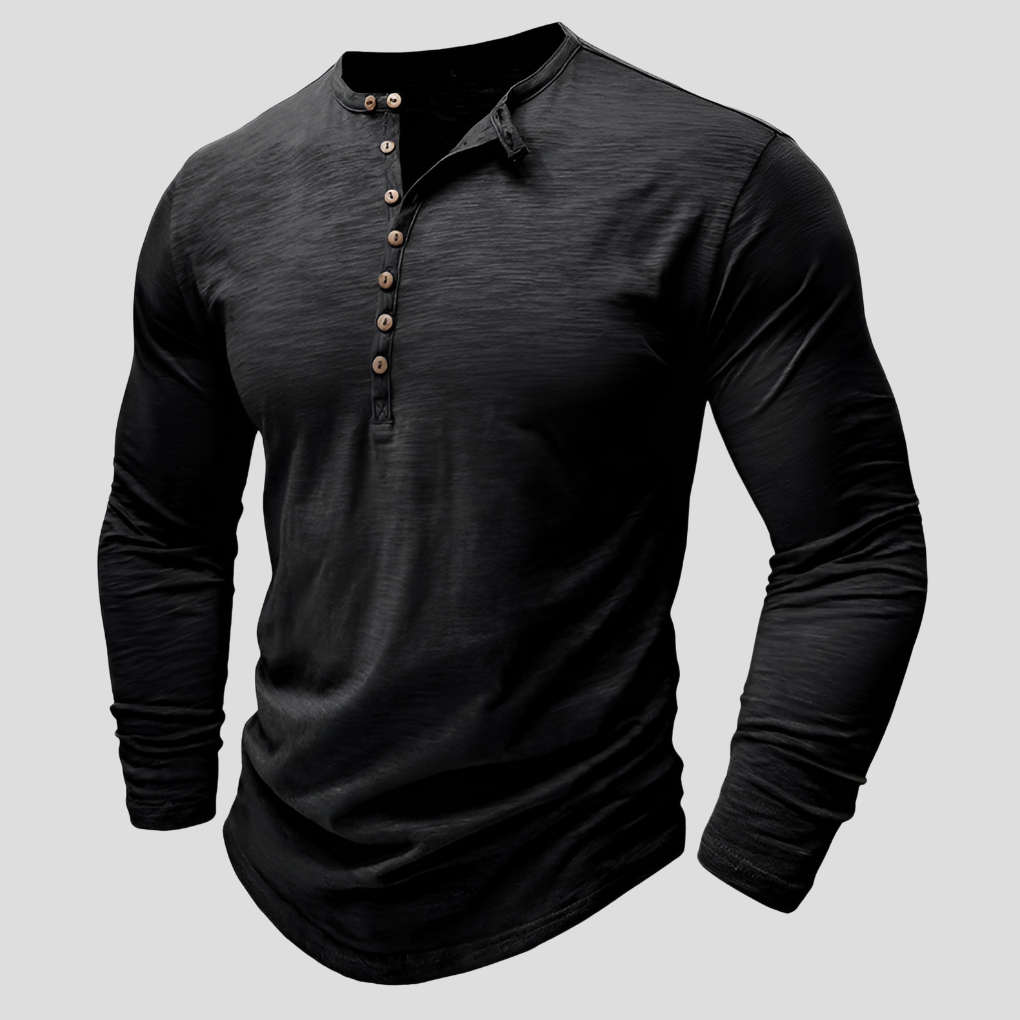 Chemise ample en coton pour homme