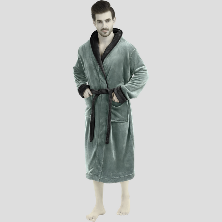 Peignoir polaire confortable pour homme