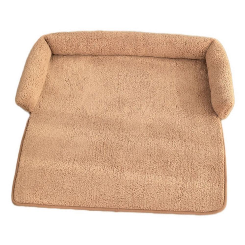 Couverture confortable et antidérapante pour chien avec coussin de nuque