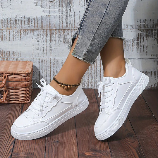 Baskets blanches pour femmes
