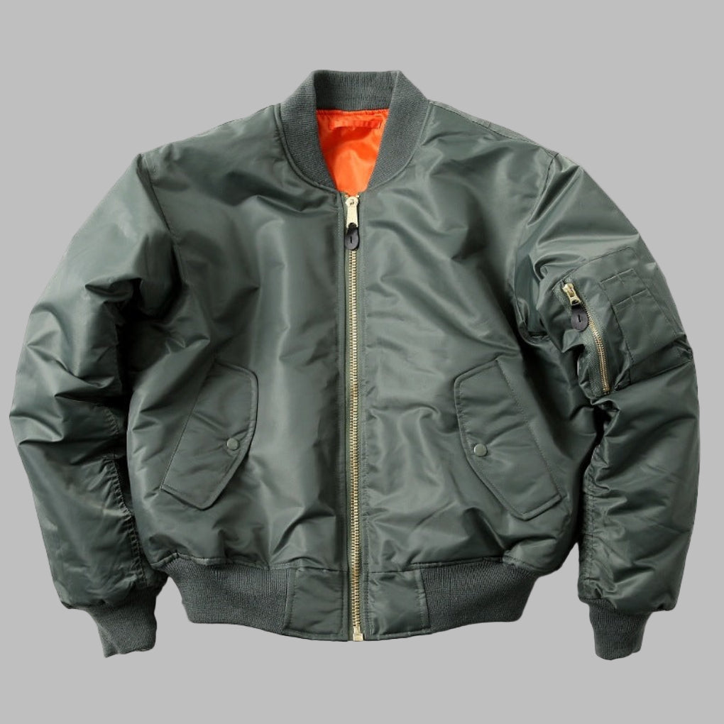 Blouson aviateur classique unisexe pour femme