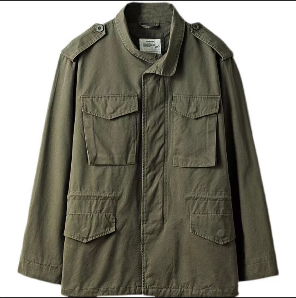 Veste militaire vintage pour homme