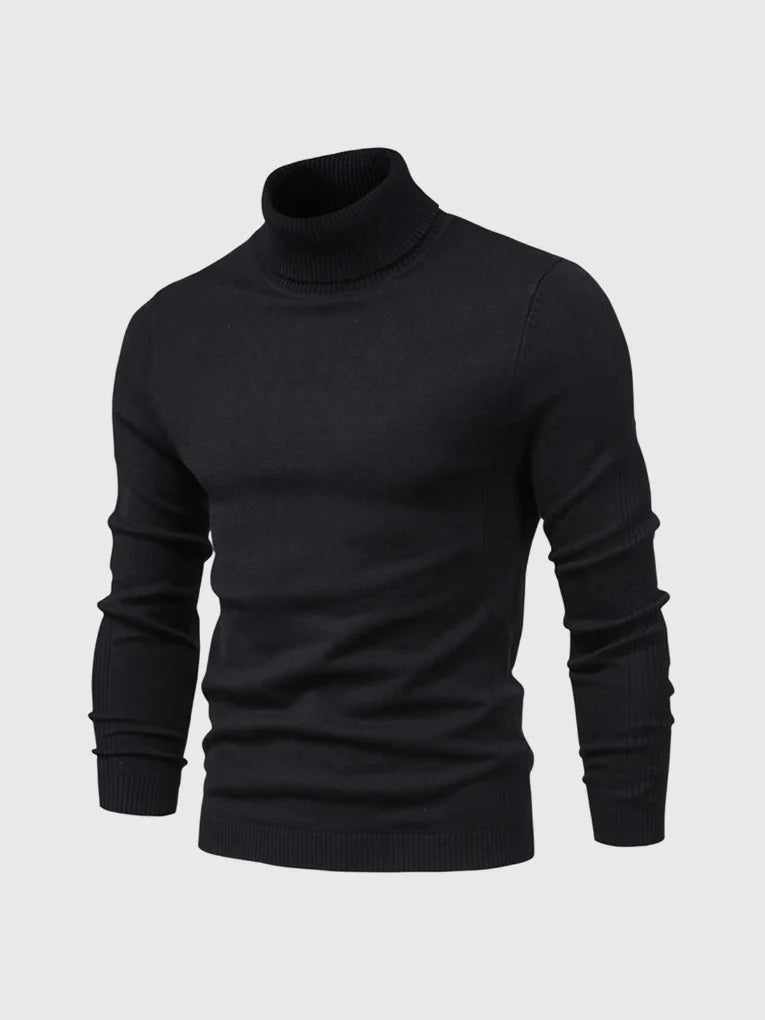 Pull à col roulé pour homme
