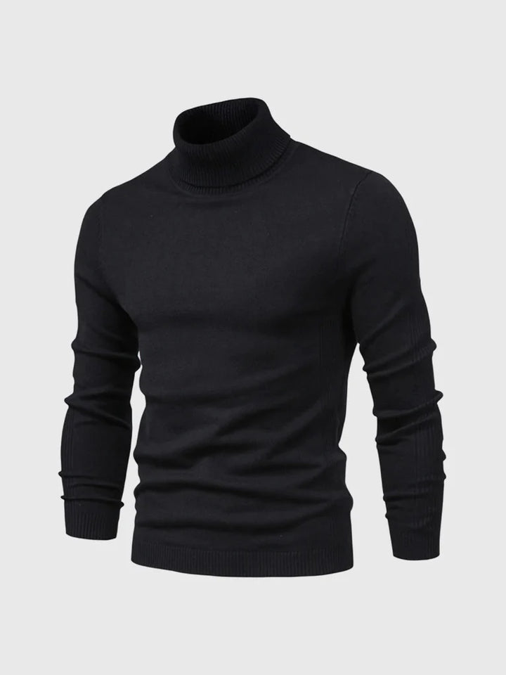 Pull à col roulé pour homme