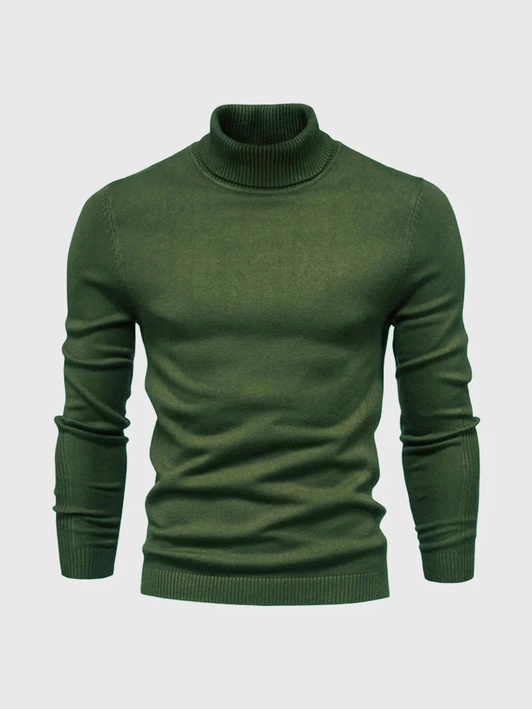 Pull à col roulé pour homme