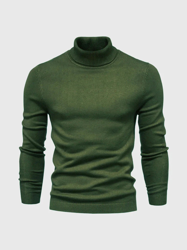 Pull à col roulé pour homme