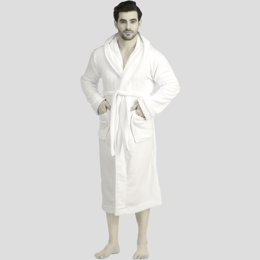 Peignoir polaire confortable pour homme