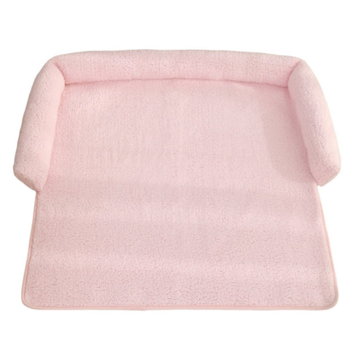 Couverture confortable et antidérapante pour chien avec coussin de nuque