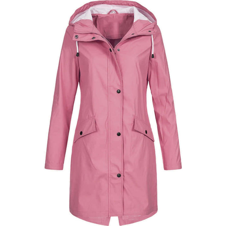Imperméable à capuche pour femme