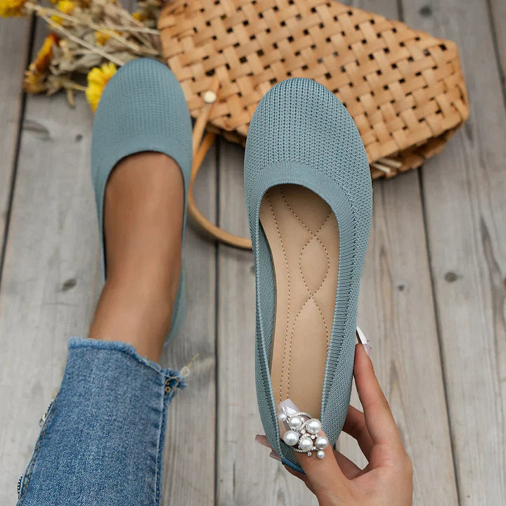 Ballerines d'Été Antidérapantes et Respirantes pour Femme : Confort et Élégance au Quotidien